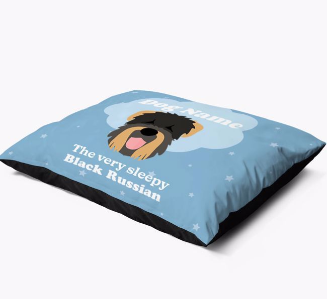 'The Very Sleepy Dog' - Personalised {breedFullName} Dog Bed